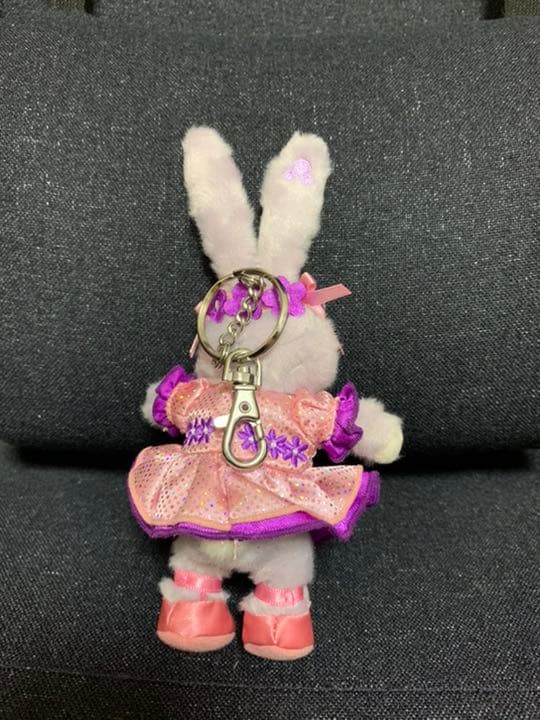 ステラルー 香港 バレンタイン ぬいぐるみバッジ 香港ディズニー 13周年