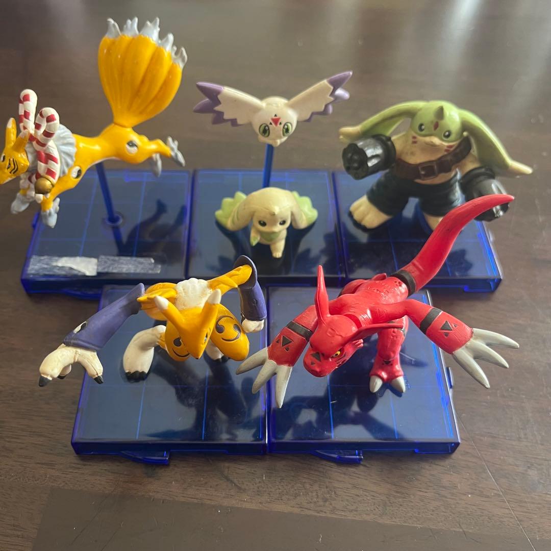 希少 デジモンテイマーズ リアルフィギュア 5種