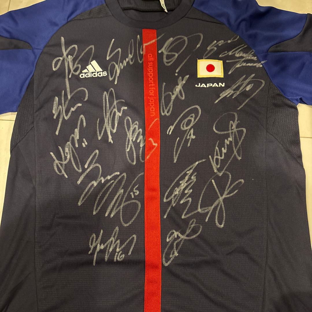 サッカー日本代表 サイン入りジャージ 2012オリンピック
