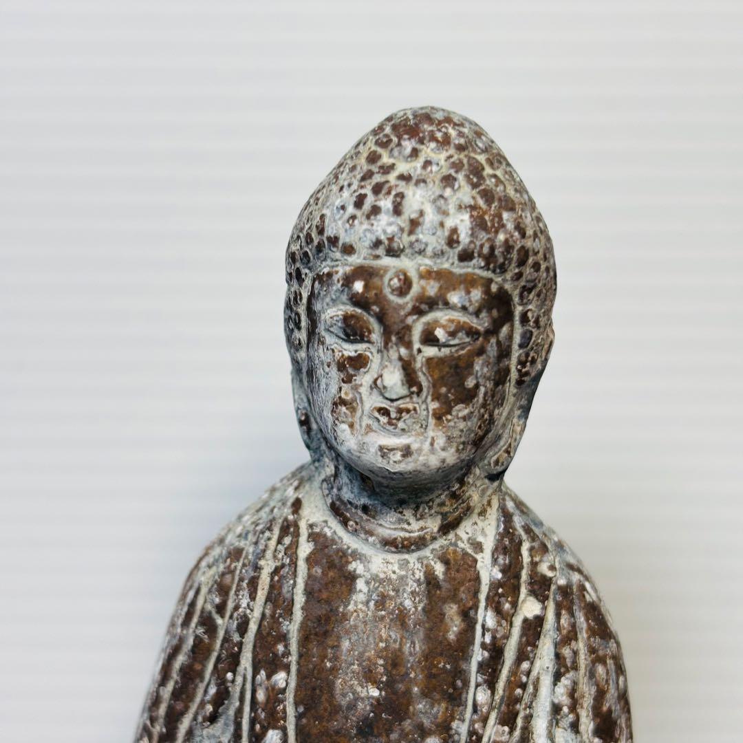 金銅阿弥陀如来立像　仏像　厨子　骨董　アンティーク