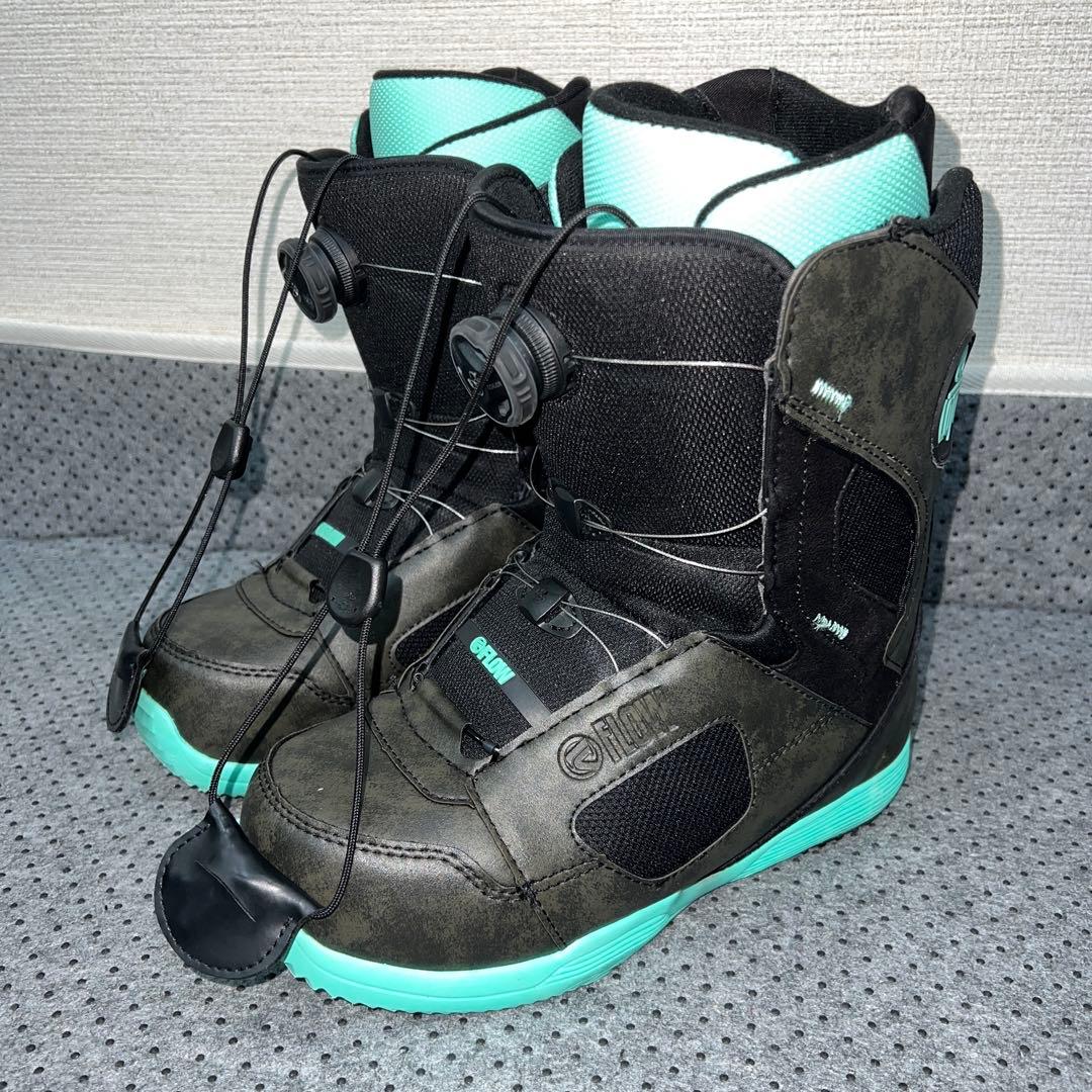 5回使用 24.5cm FLOW LOTUS COILER BOAスノボブーツ