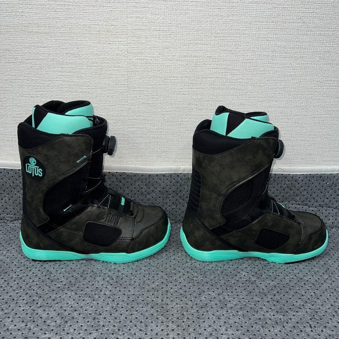 5回使用 24.5cm FLOW LOTUS COILER BOAスノボブーツ