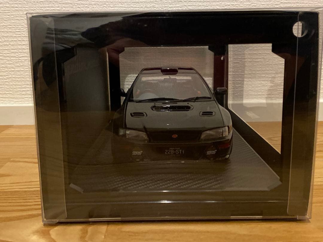 イグニッションモデル インプレッサ　22B-STi GC8 改1/18