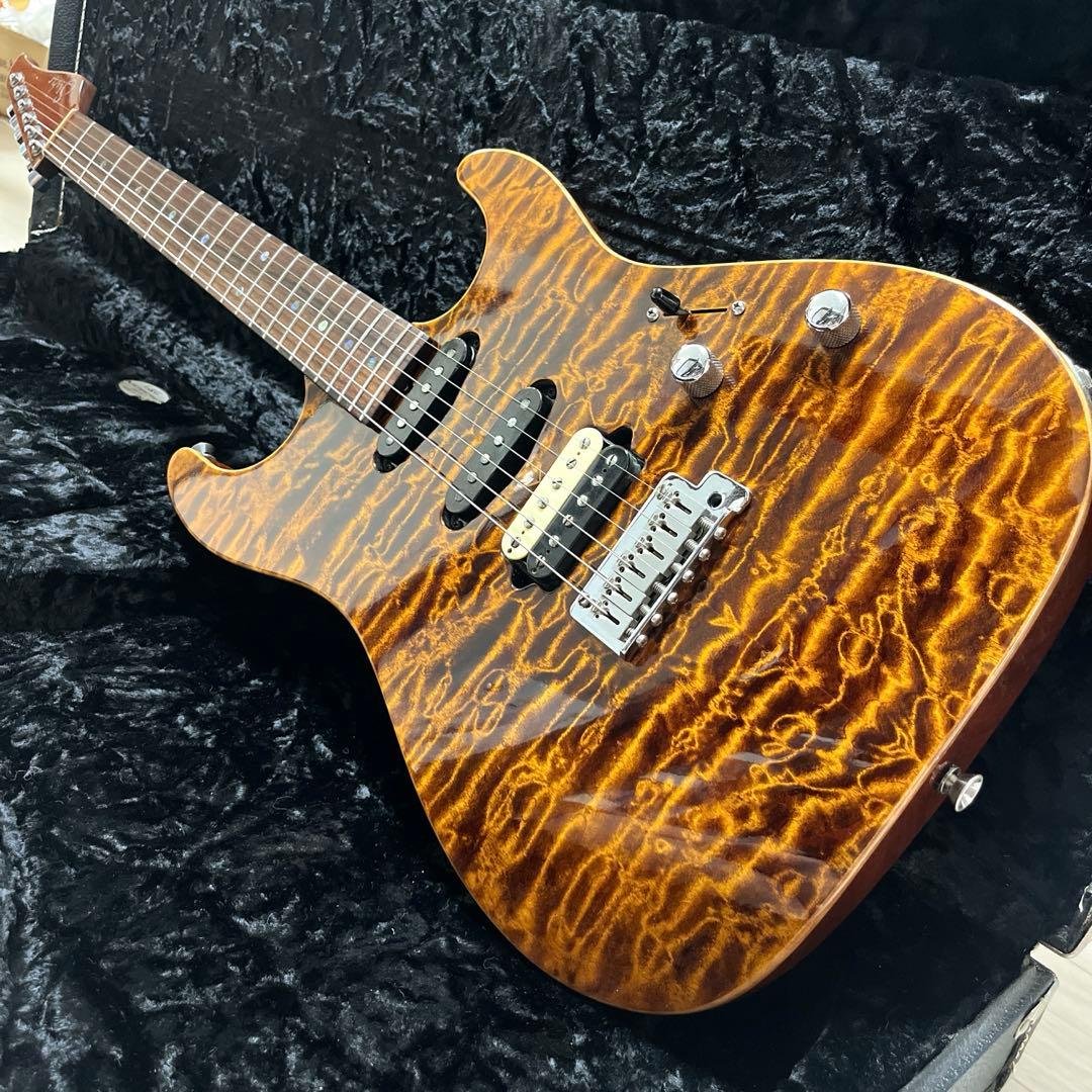 ギター Suhr Standard-Chambered Bengal Quilt