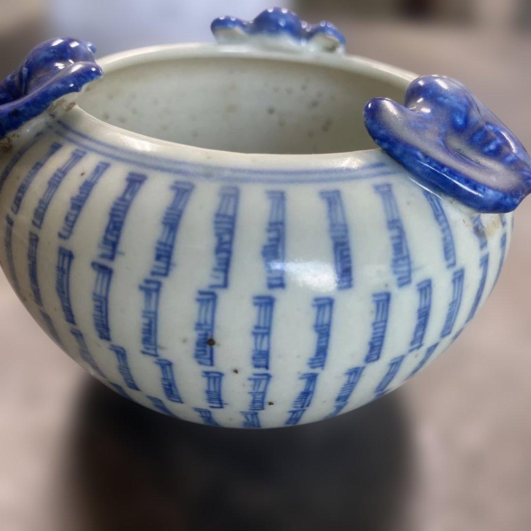 中国　染付　美術　時代物