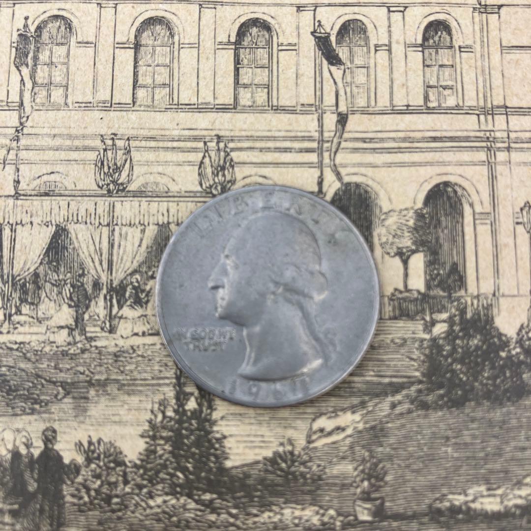 1970年代 1960年代アメリカ クォータードル 4枚セット