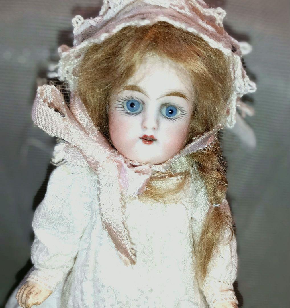 K7⭐アンティークドール　ビスクドール　ケストナー　171　ミニョネット ⭐