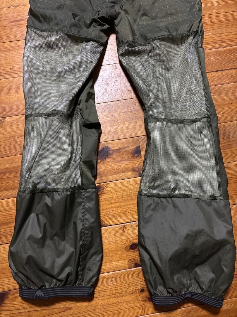 BURTON GORE-TEX ビブパンツ L オリーブグリーン