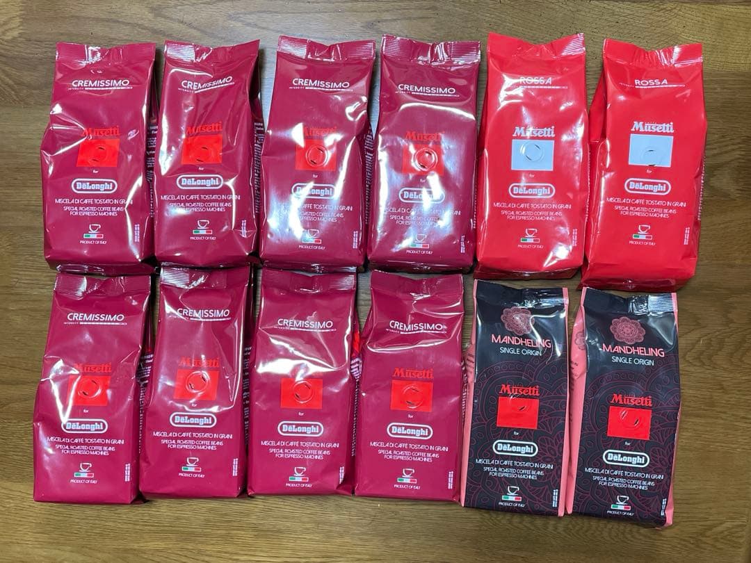 デロンギ　ムセッティコーヒー豆12袋
