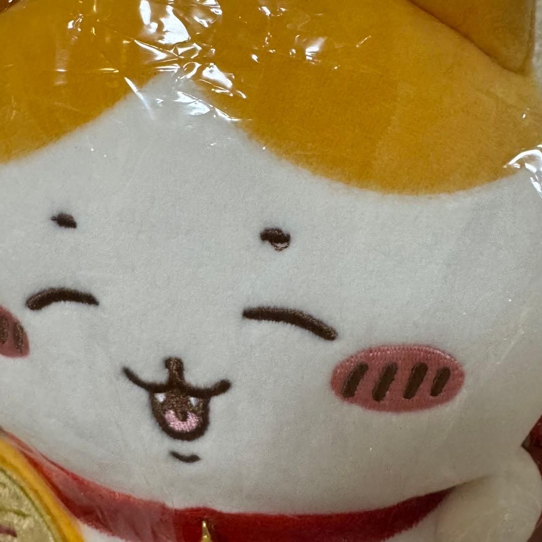 【新品未使用】ハチワレ 招き猫 招福 ぬいぐるみ 2体セット