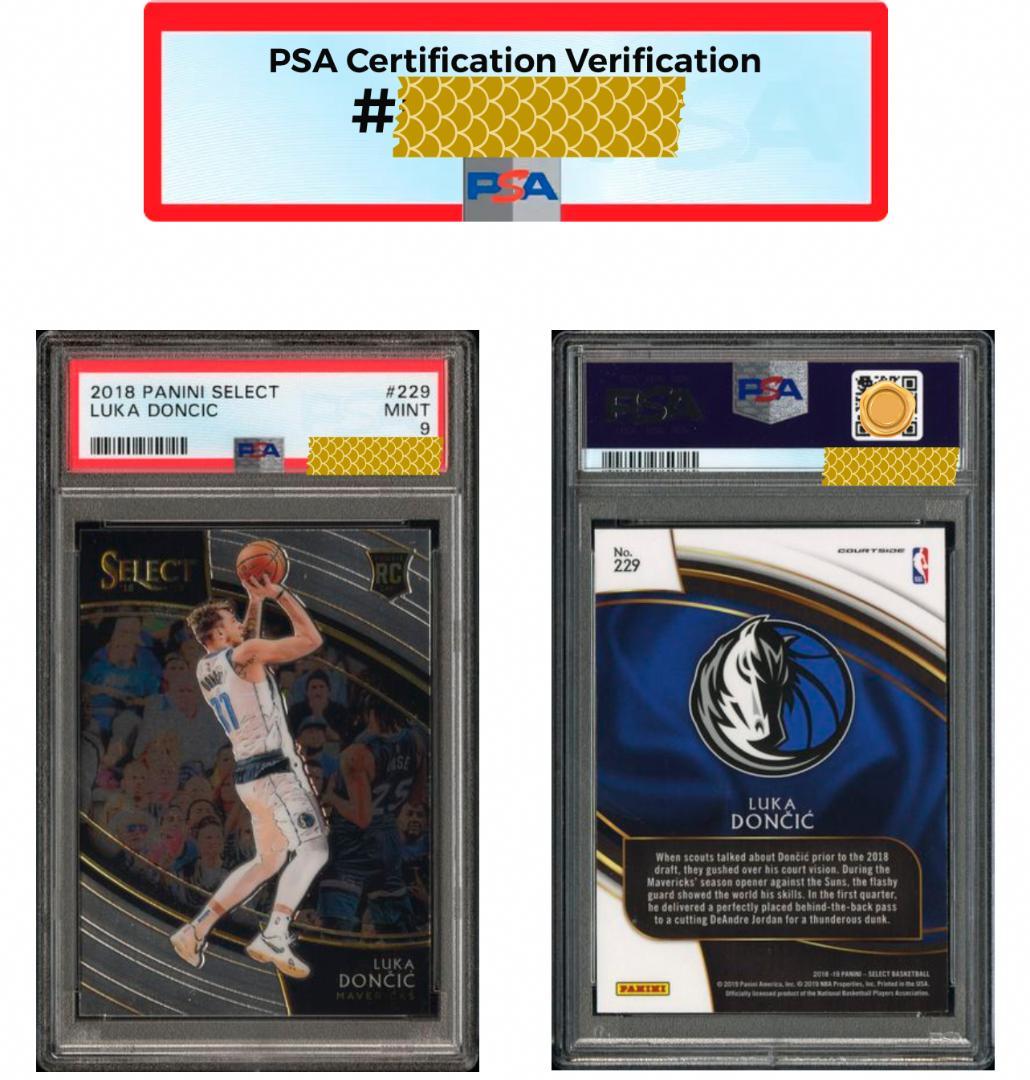 レア❗️ルーキーカード LUKA DONCIC RC PSA鑑定済LOW POP