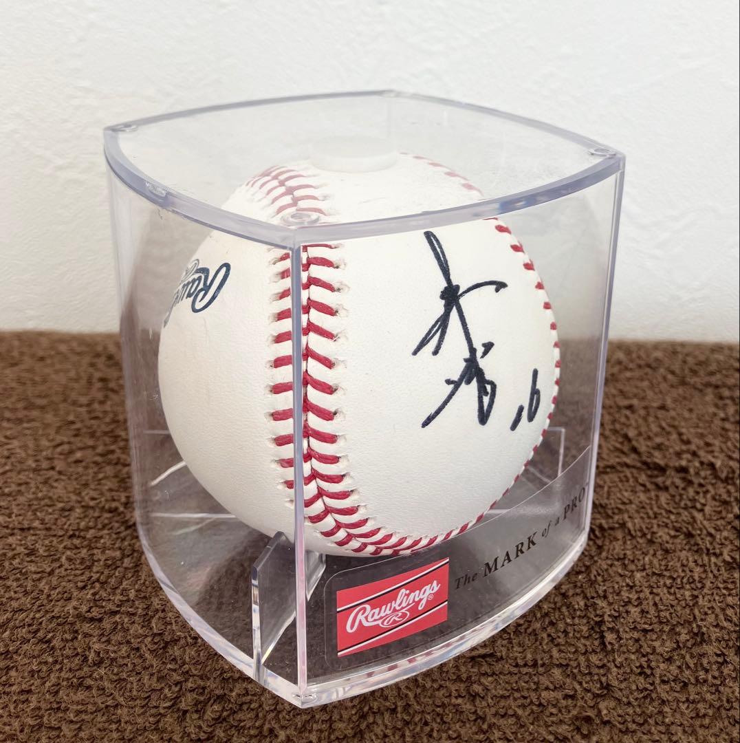 【直筆・新品MLB公式球・証拠写真あり】　菊池雄星サインボール