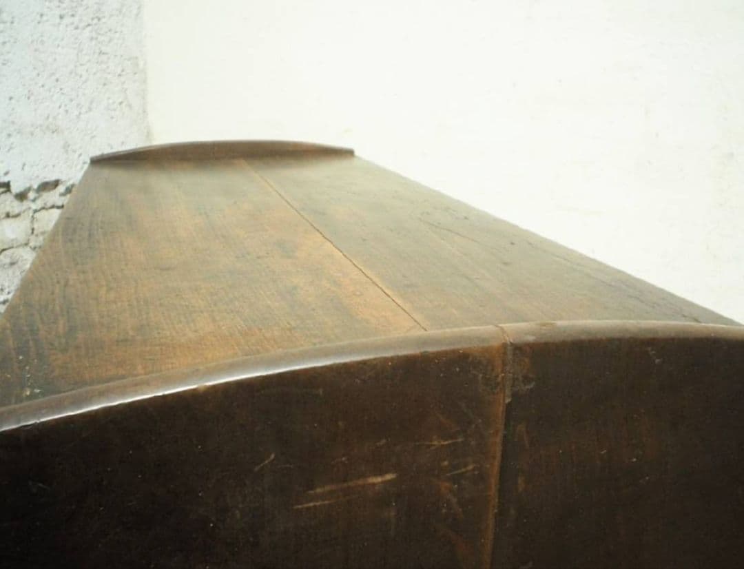 1075 アンティーク　文机　ローテーブル　引き出し　展示台　デスク　レトロ