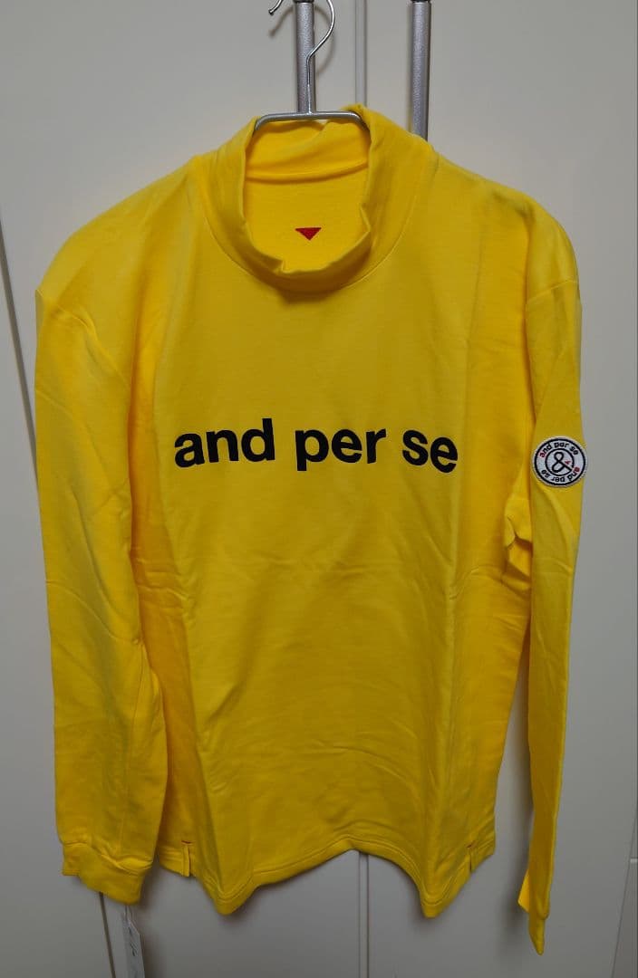 【未使用】アンバシィ　メンズ　ゴルフ　ハイネック　ウエア