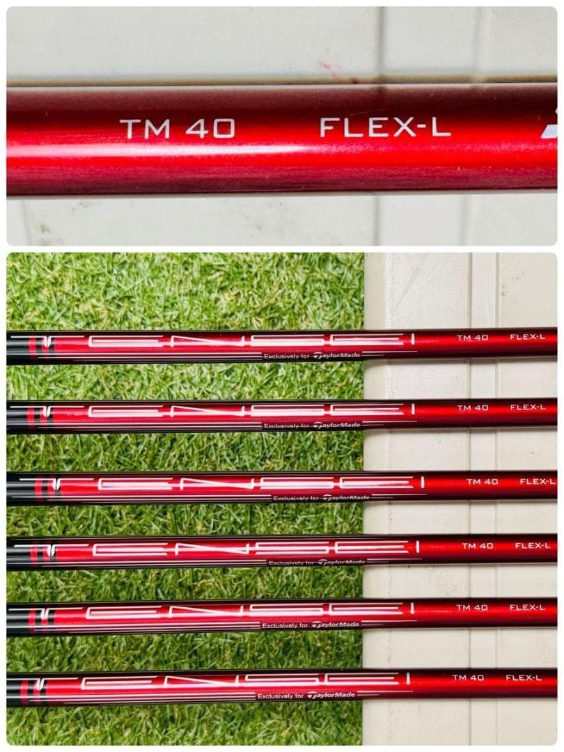 【良品】初心者推奨 テーラーメイド ステルス レディースアイアンセット 6本 L