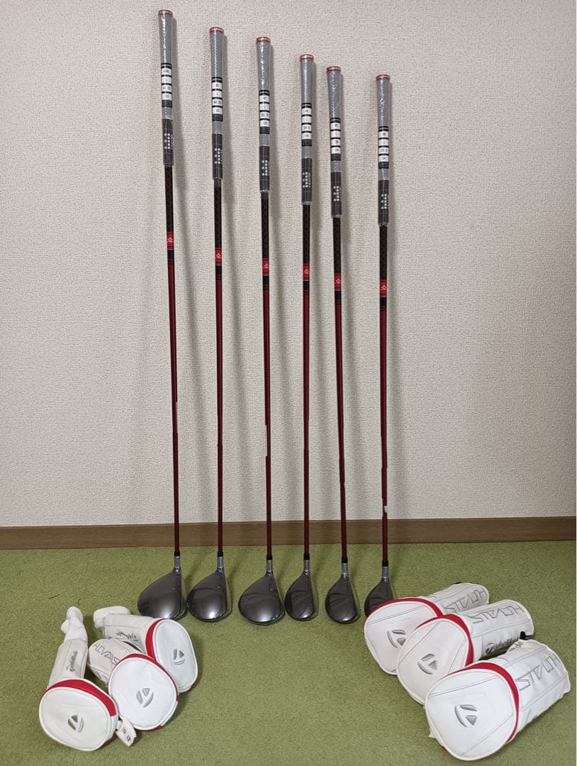 【入手困難・レディース】テーラーメイド　ステルス☆６本セット　シャフト純正L☆
