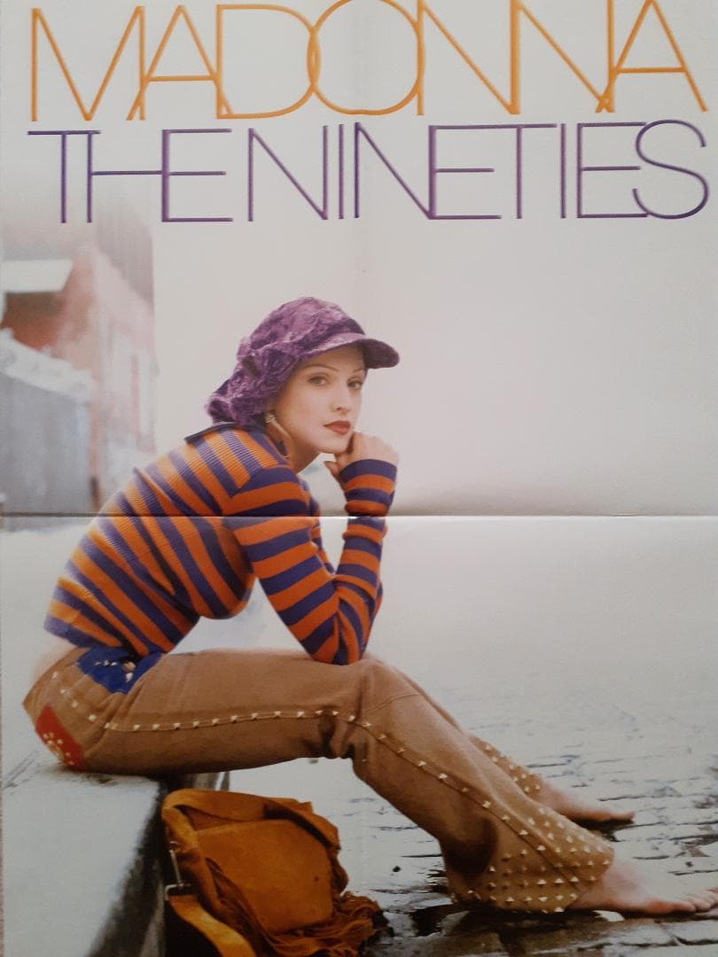 マドンナ　“ Madonna The Nineties “　貴重 ポスター