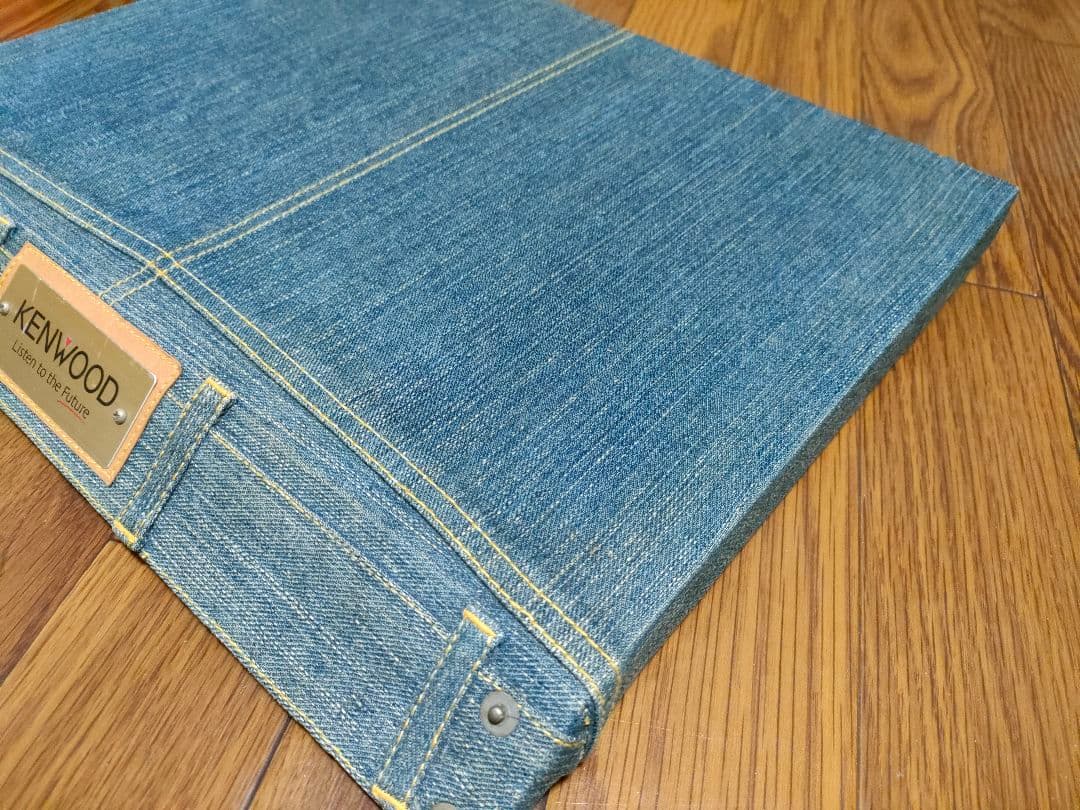激レア！KENWOOD　デニムデザイン展示用オーディオボード　平成レトロ
