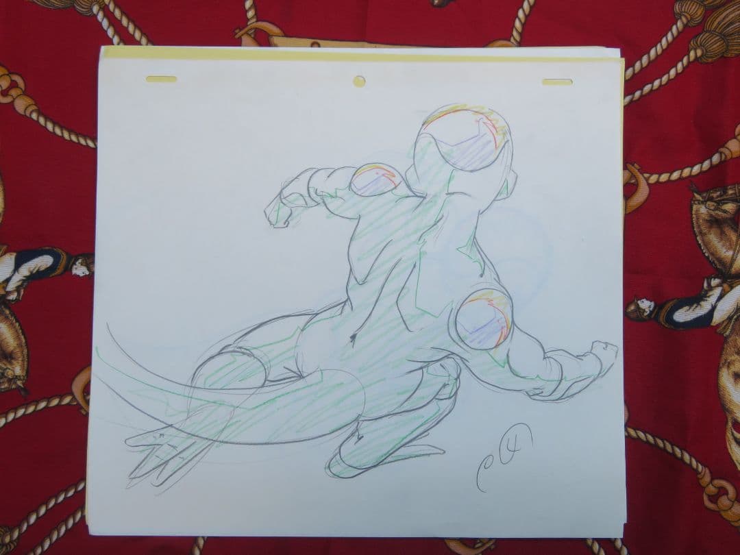 j*い様 ドラゴンボール セル画 原画 フリーザ ベジータ当時品