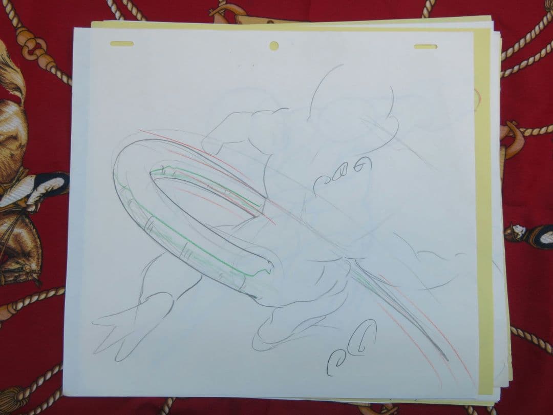 j*い様 ドラゴンボール セル画 原画 フリーザ ベジータ当時品