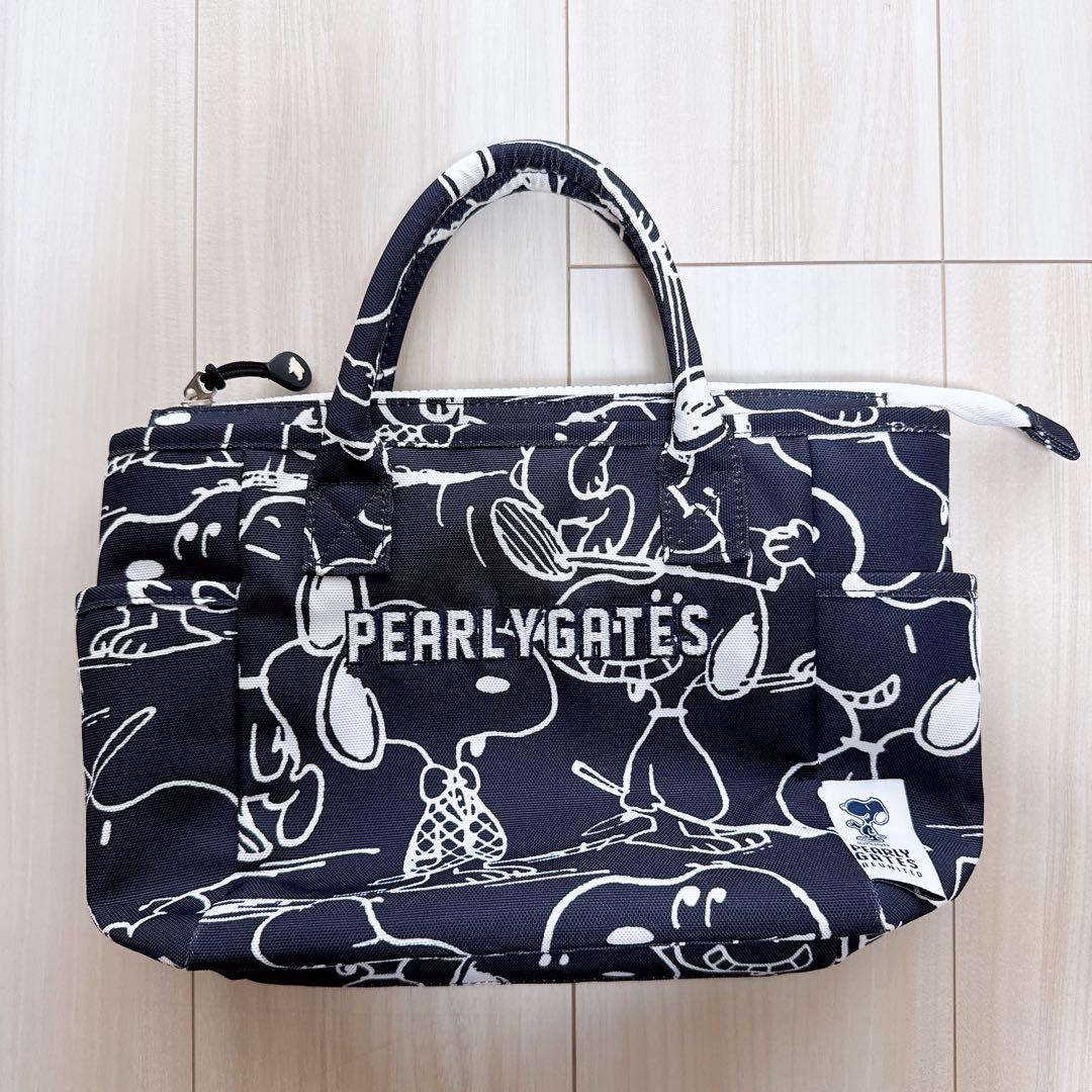 パーリーゲイツ　カートバッグ　SNOOPYスヌーピー　総柄