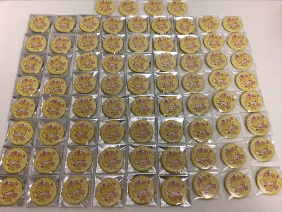 るぅとくん缶バッジ！纏め売り76缶