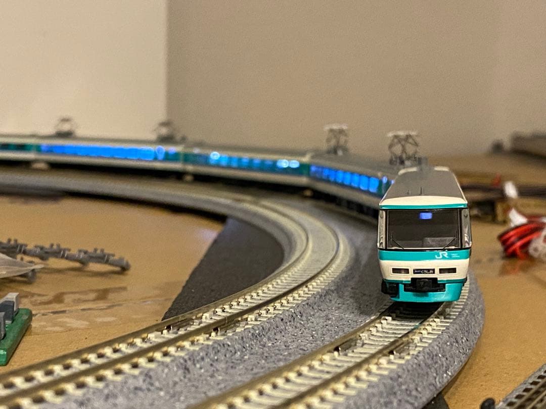 TOMIX381系くろしお基本6両セット（増結セットはジャンク品）