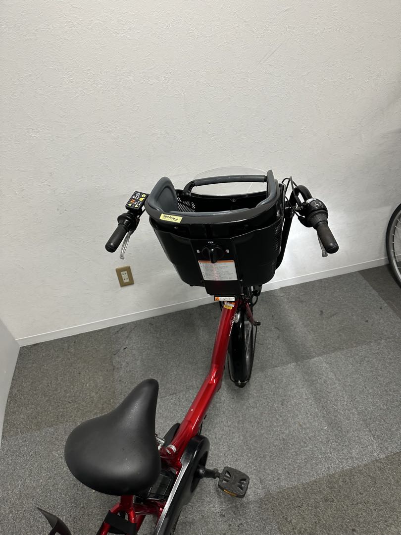 3人乗り電動自転車　ヤマハパスKISS 20インチ　子供乗せシート付き　お買い得