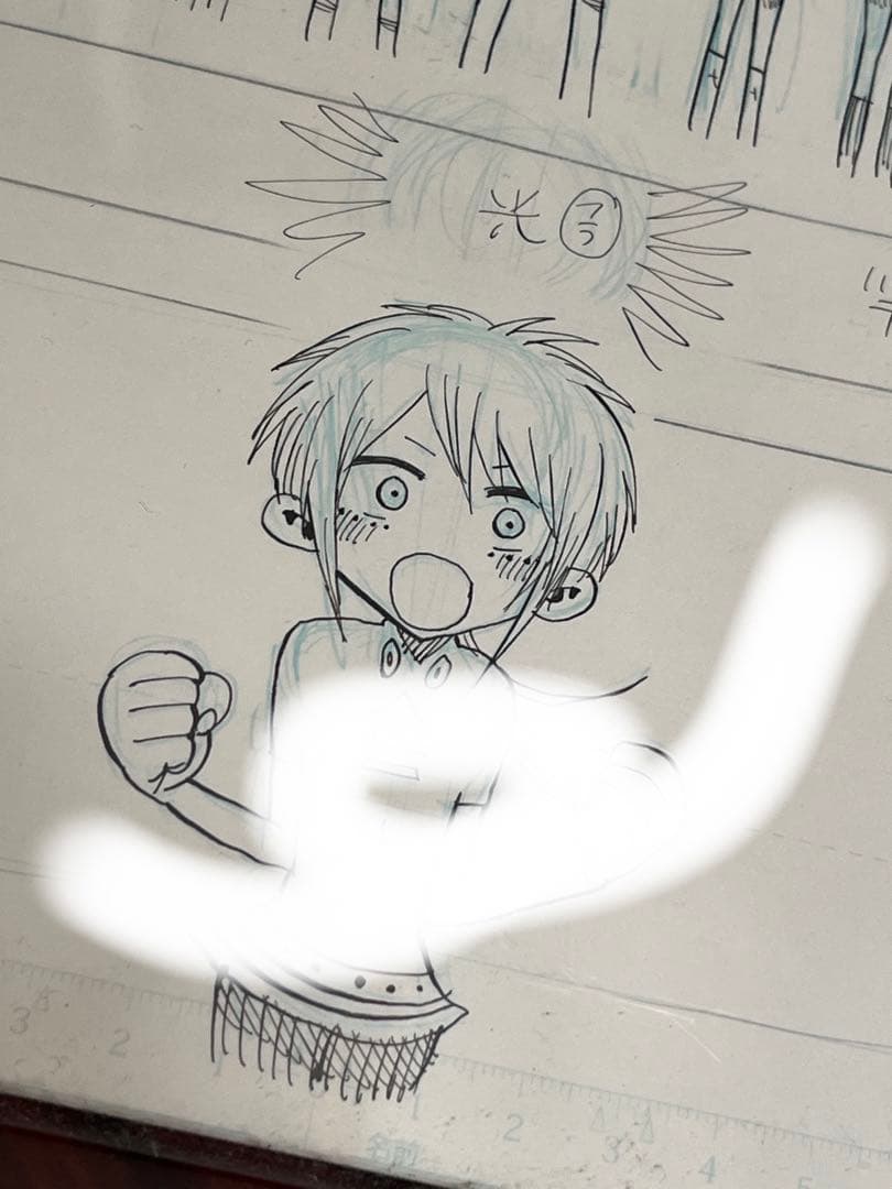 ねじまきカギュー　直筆イラスト　生原画　大廻転ッ！ナ渦ヤ祭り　当選