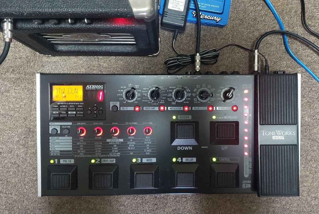 KORG TONE WORKS AX3000G 純正アダプター付 コルグ