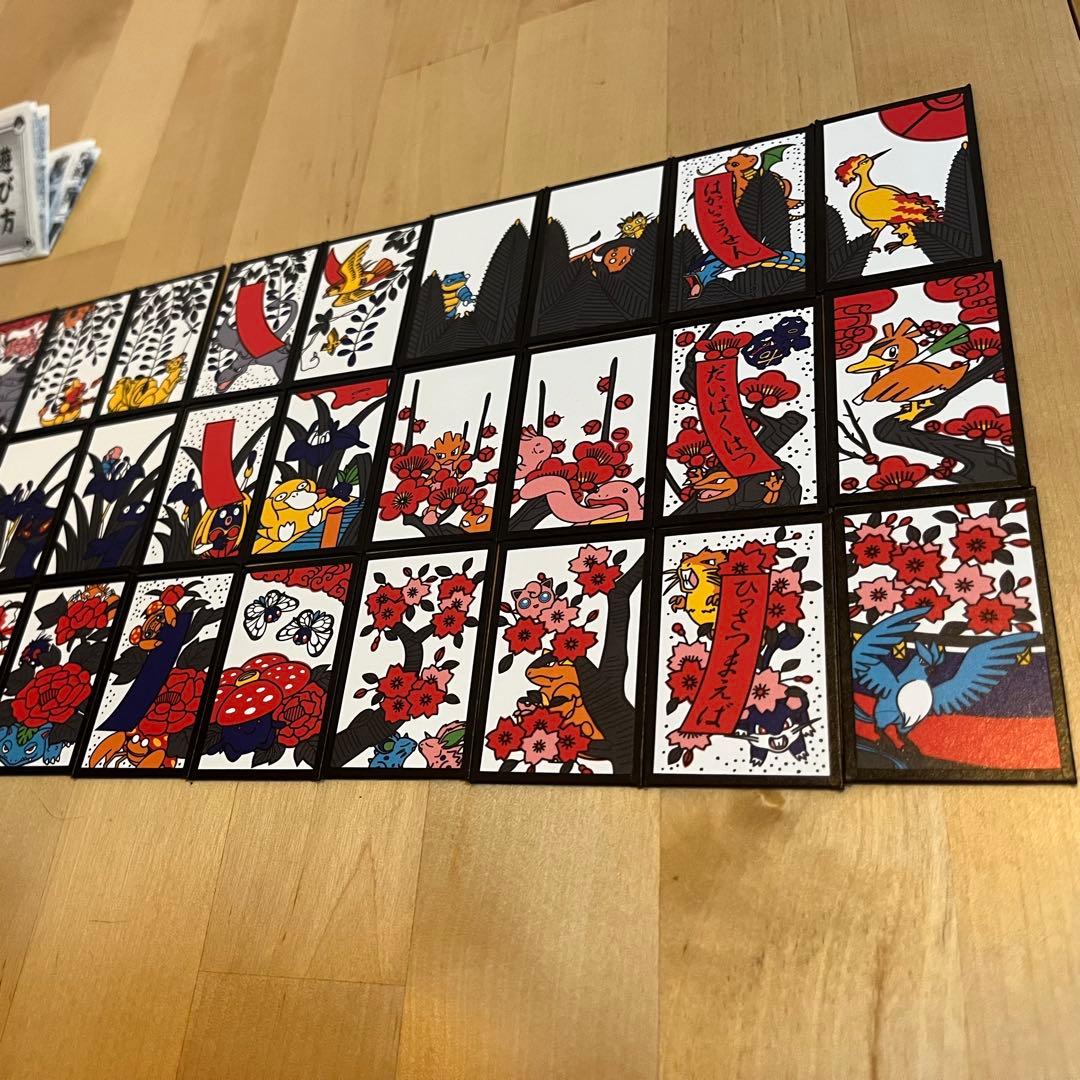 ポケモン花札　※ケース傷あり