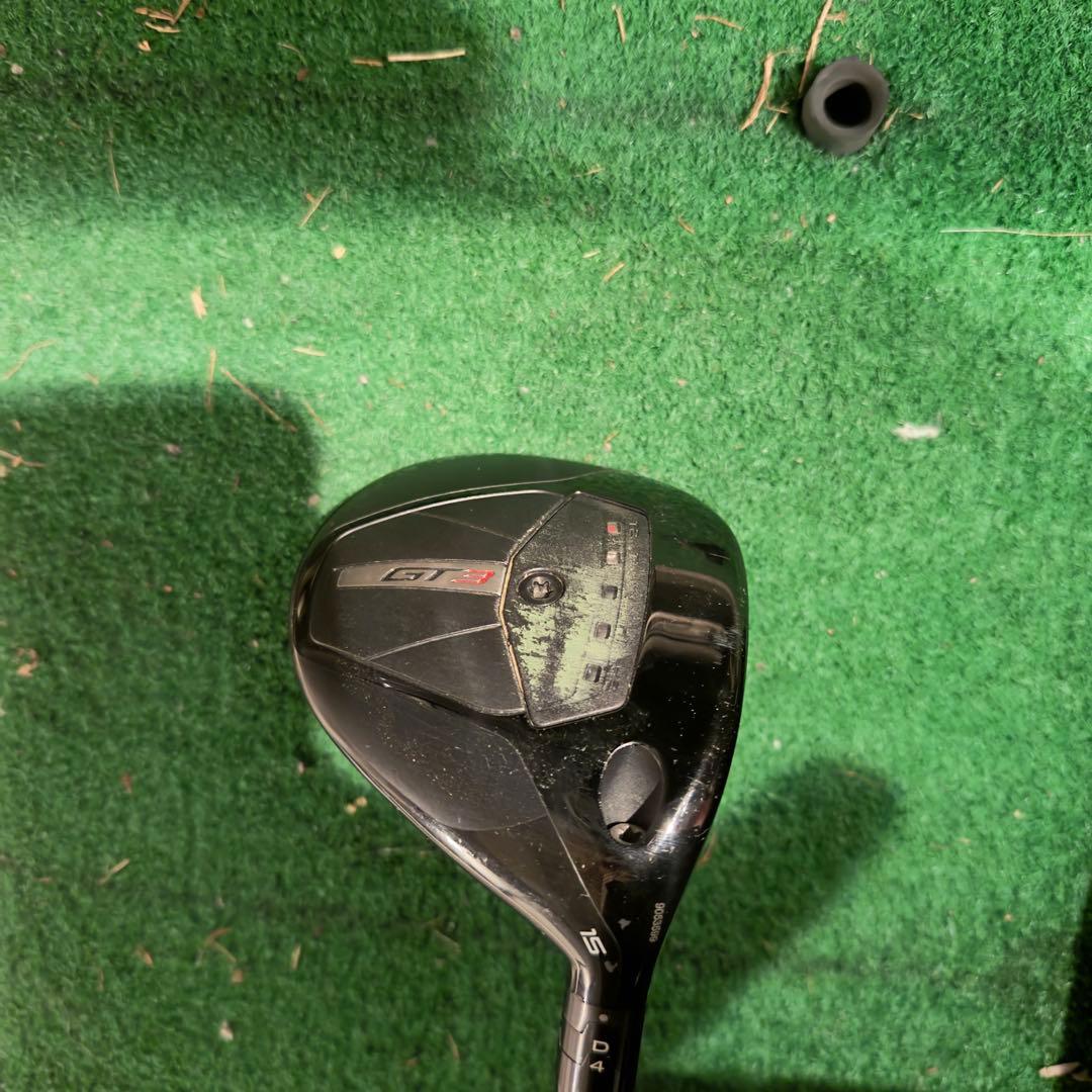 タイトリストGT3 3W 15度 ヘッドカバー付　TENSEI K BLUE S