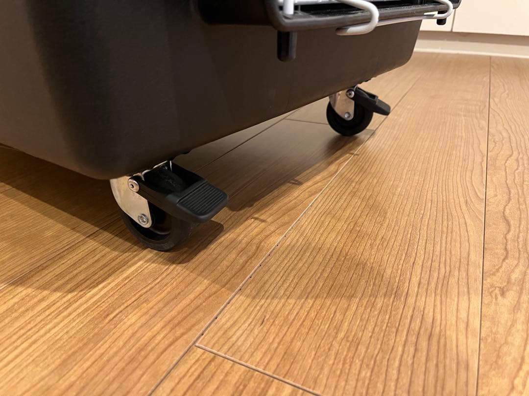 【美品】ペットキャリー キャスター付き ゲージ ペットハウス 飛行機