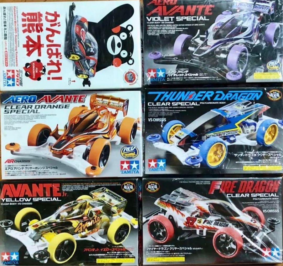 全新品 6台 TAMIYA★★ミニ四駆 スペシャル エディション 未開封品