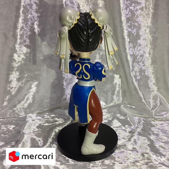 【お年玉価格】☆ 春麗　チュンリー青 ボビングヘッド　ヘッドノッカー