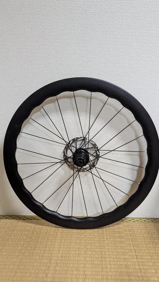 中華カーボンホイール前後　Wavy 50mm 1800g 爆音ラチェット