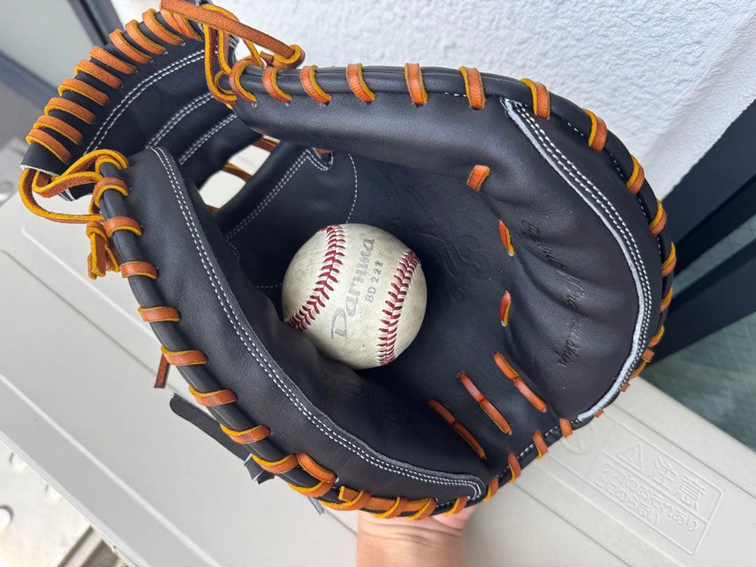 【型付け済み】ザナックス　一般軟式用キャッチャーミット