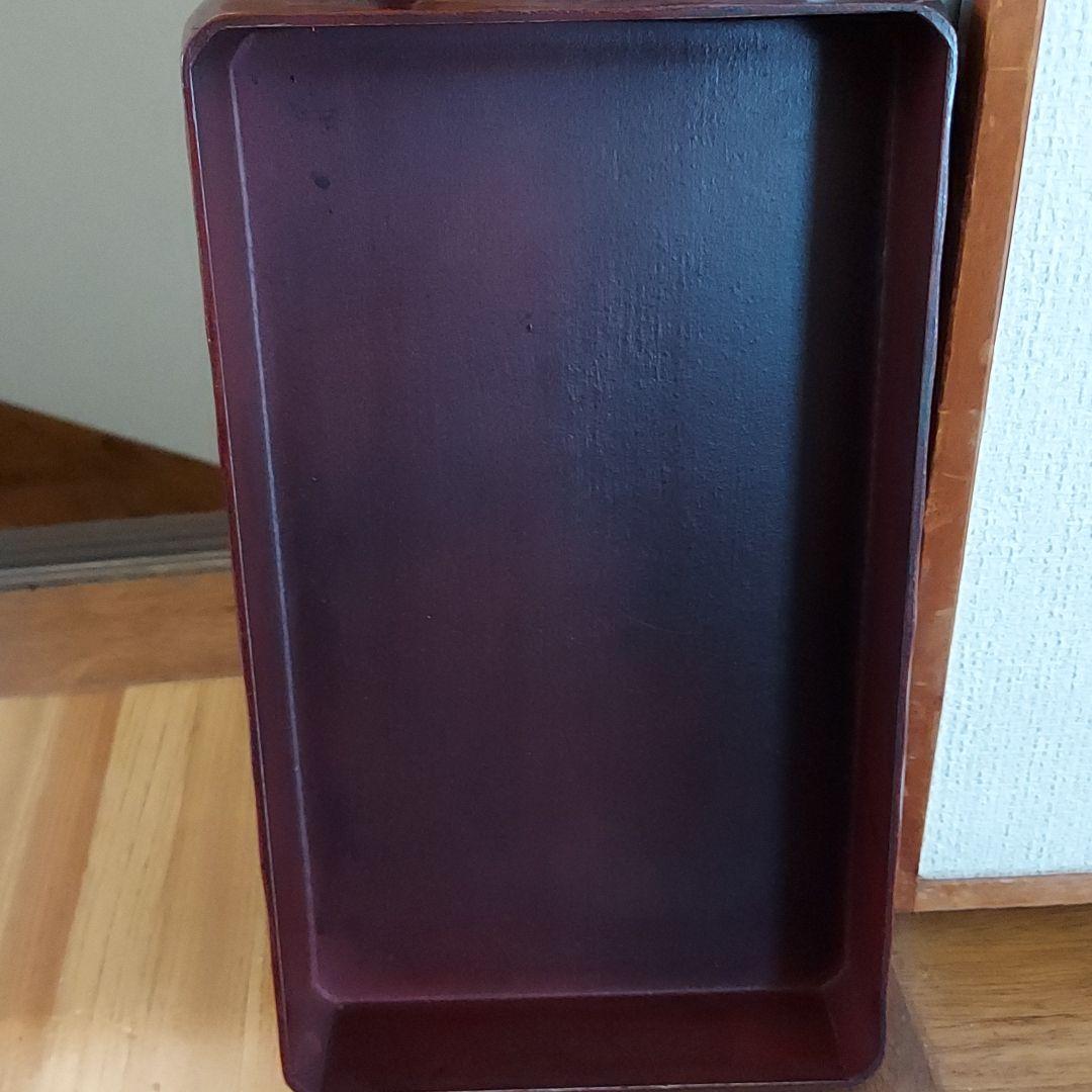 ☆昭和レトロ☆　鎌倉彫り　硯箱