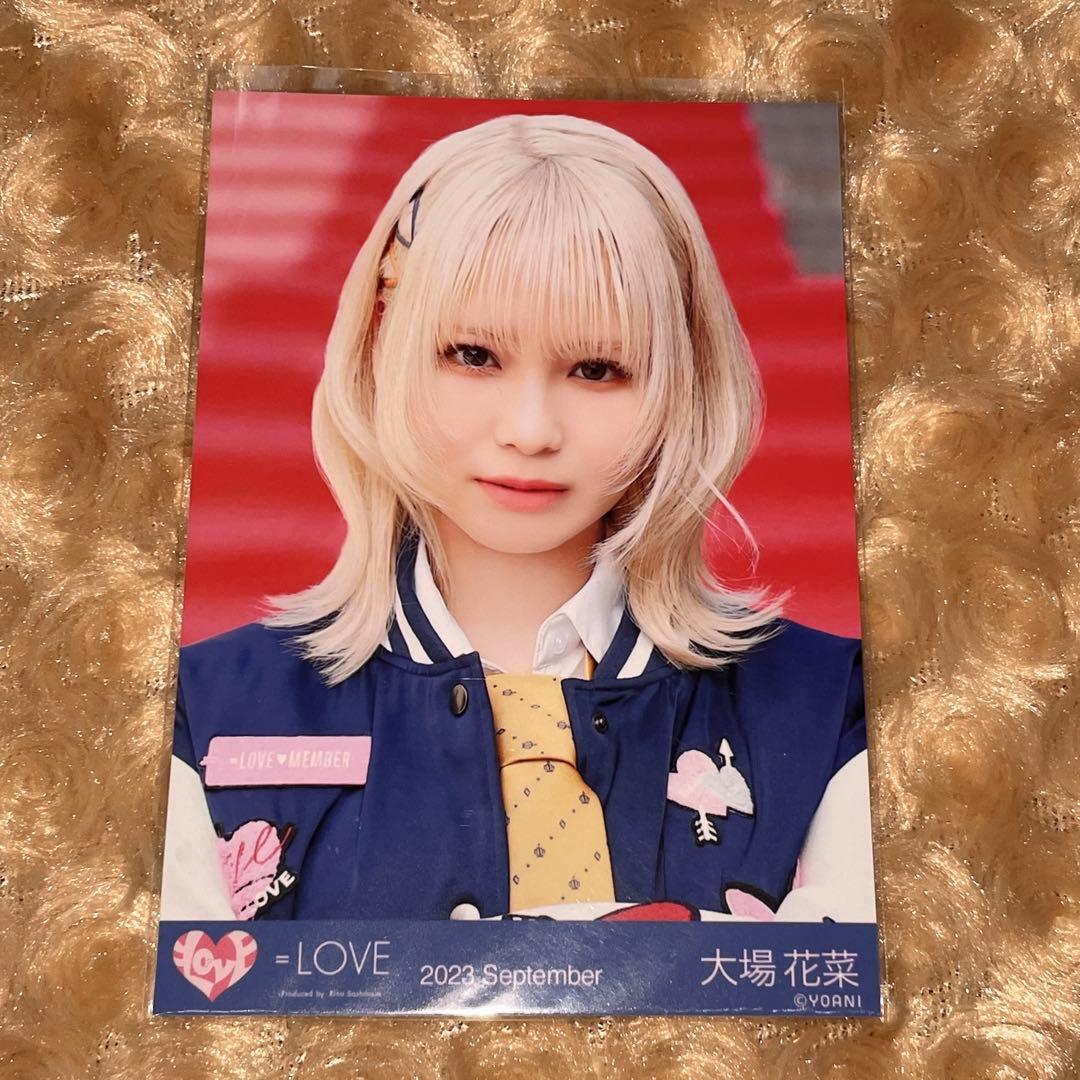 =LOVE イコラブ 生写真 コンプリート ミニフォト 大場花菜 ヒロインズ