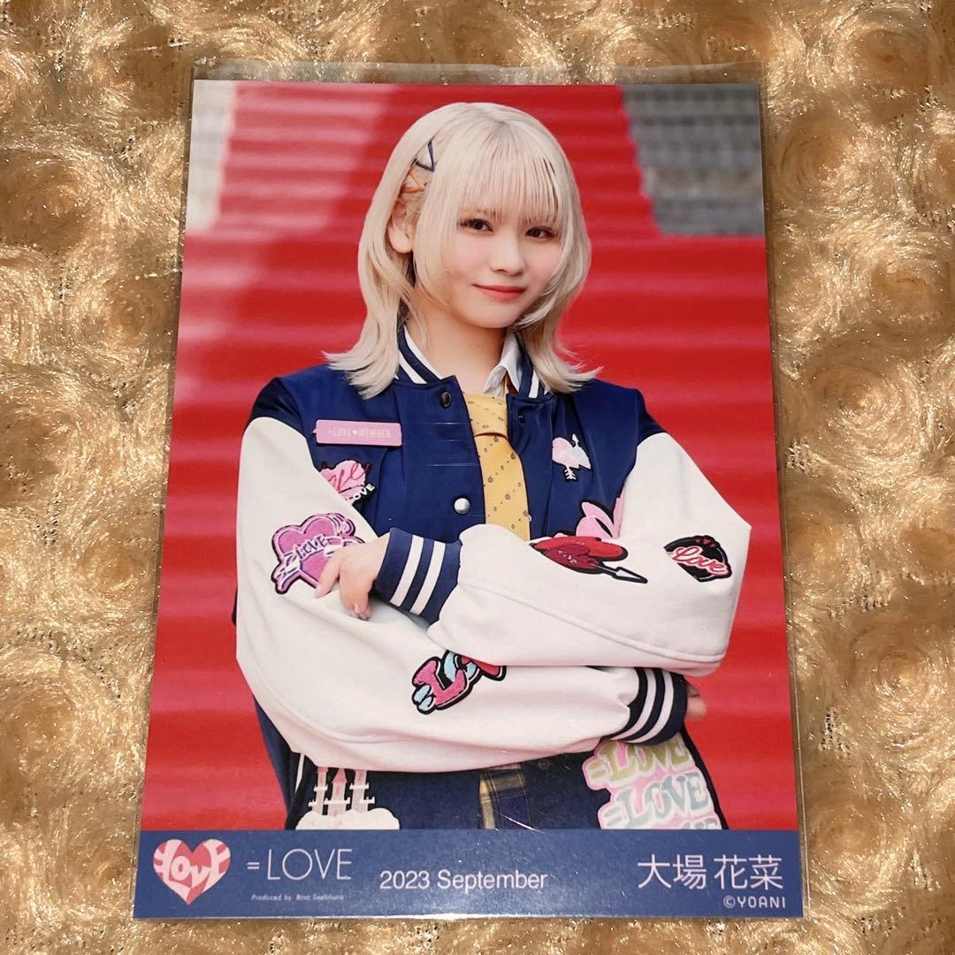 =LOVE イコラブ 生写真 コンプリート ミニフォト 大場花菜 ヒロインズ