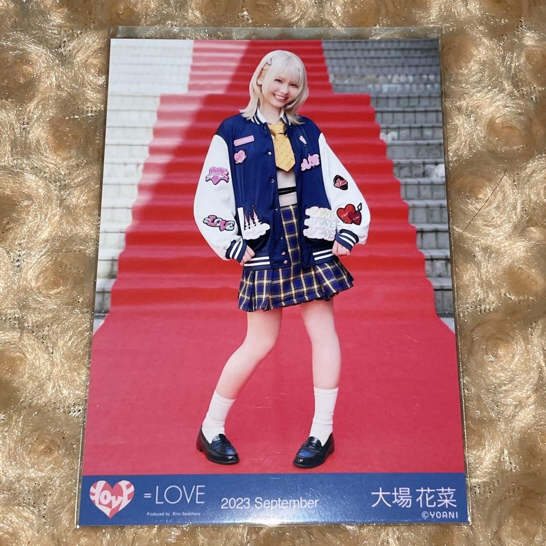 =LOVE イコラブ 生写真 コンプリート ミニフォト 大場花菜 ヒロインズ
