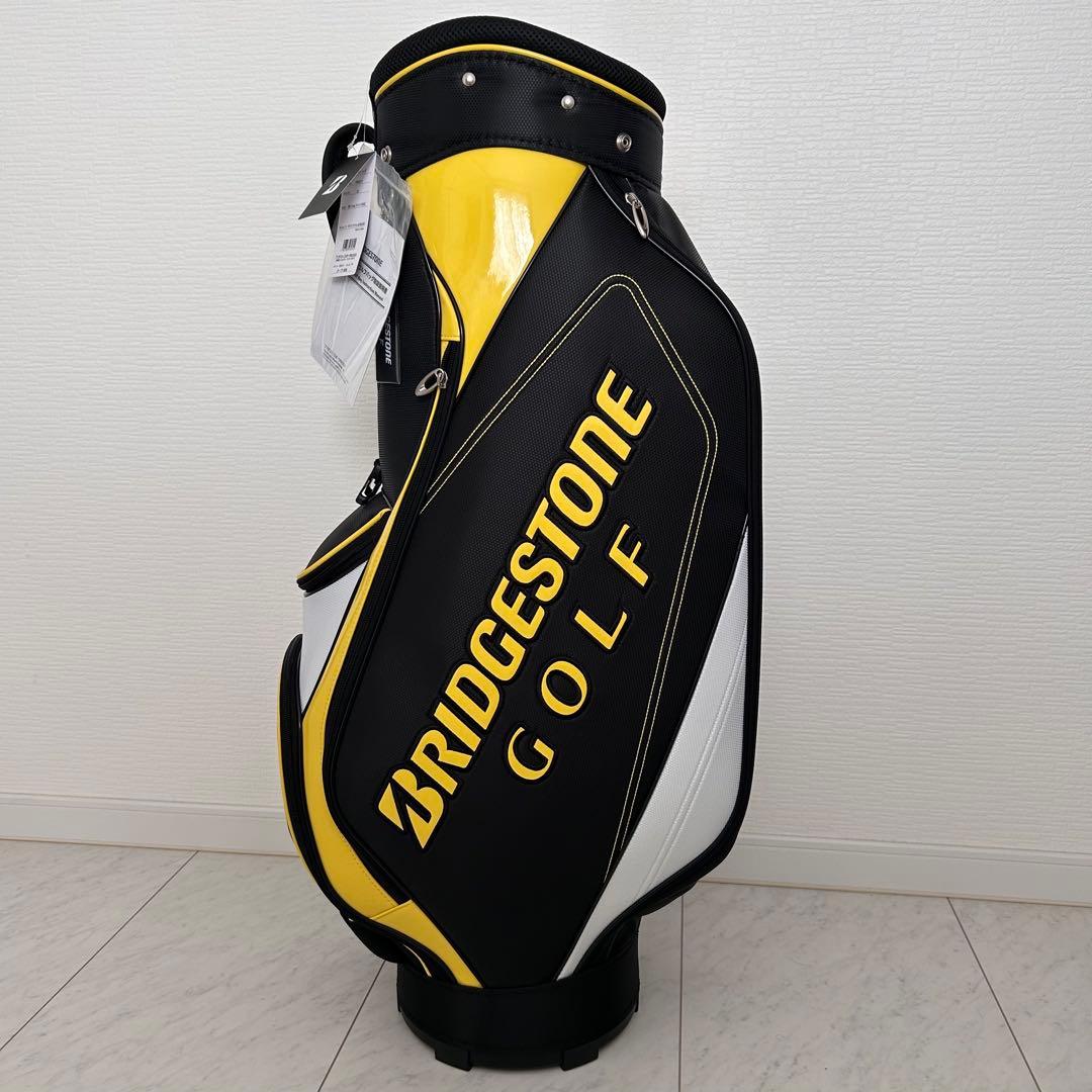 BRIDGESTONE GOLF キャディバッグ 黒/黄　CBG21Y