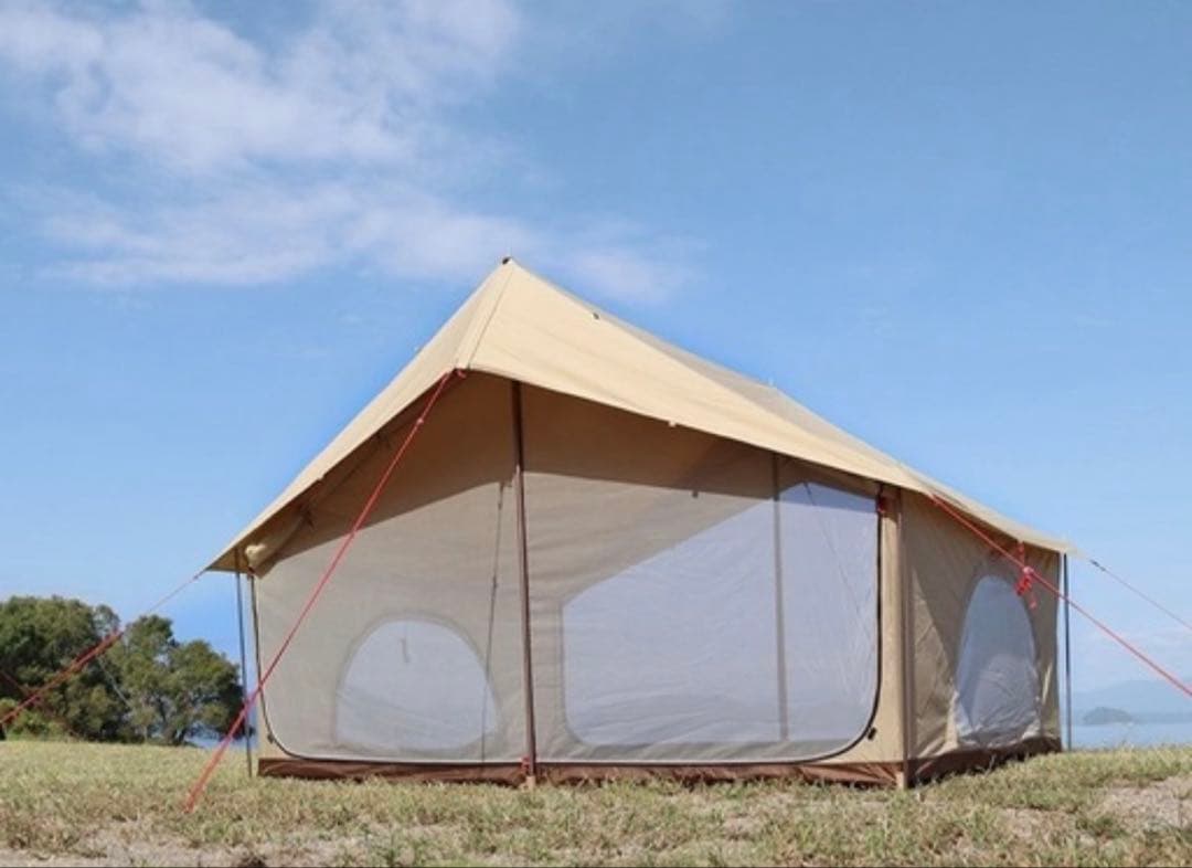 DOD エイテント　メッシュ窓付きキャンプテント