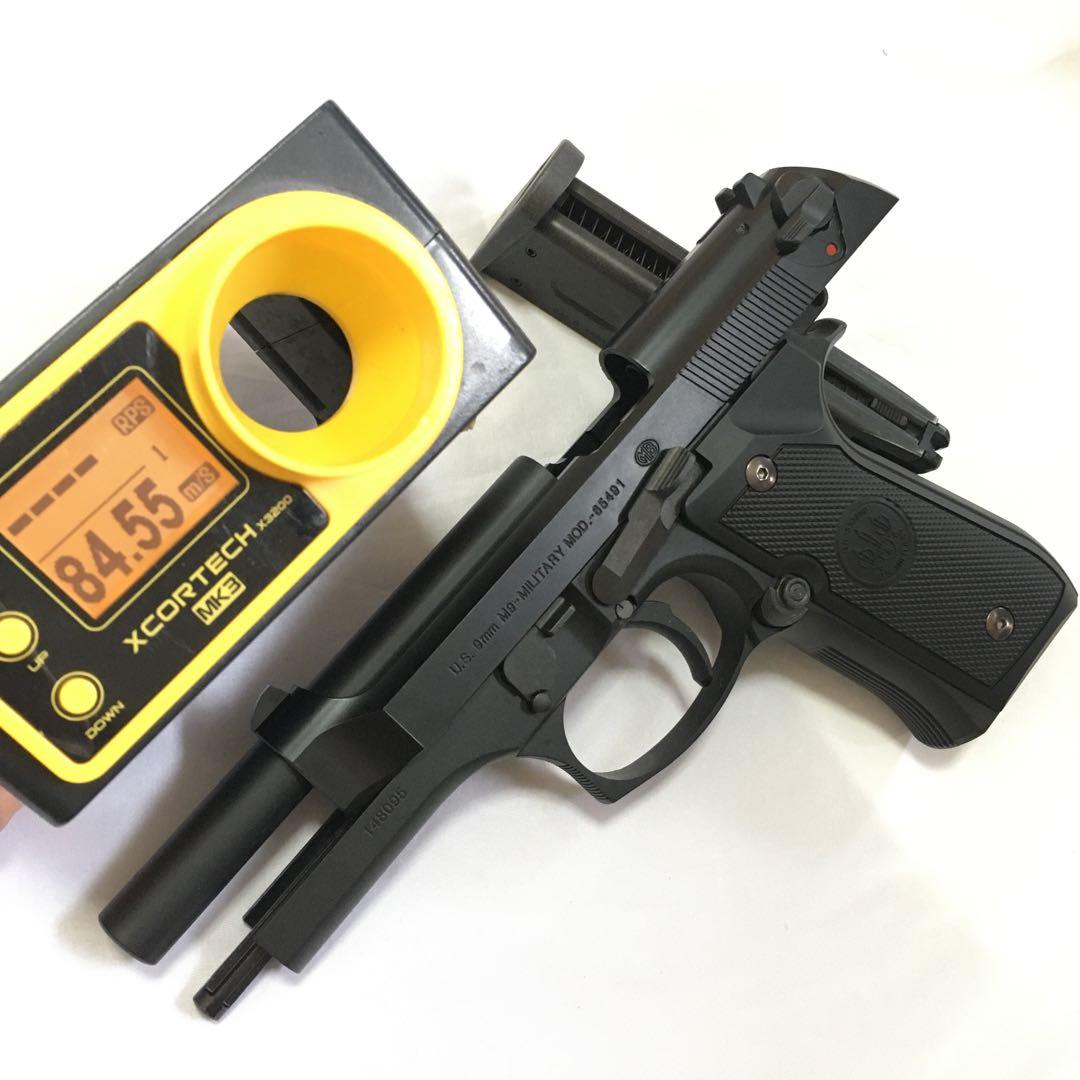 【超美品＆動作快調!!】 東京マルイ ガスガン ベレッタ M9 U.S セット