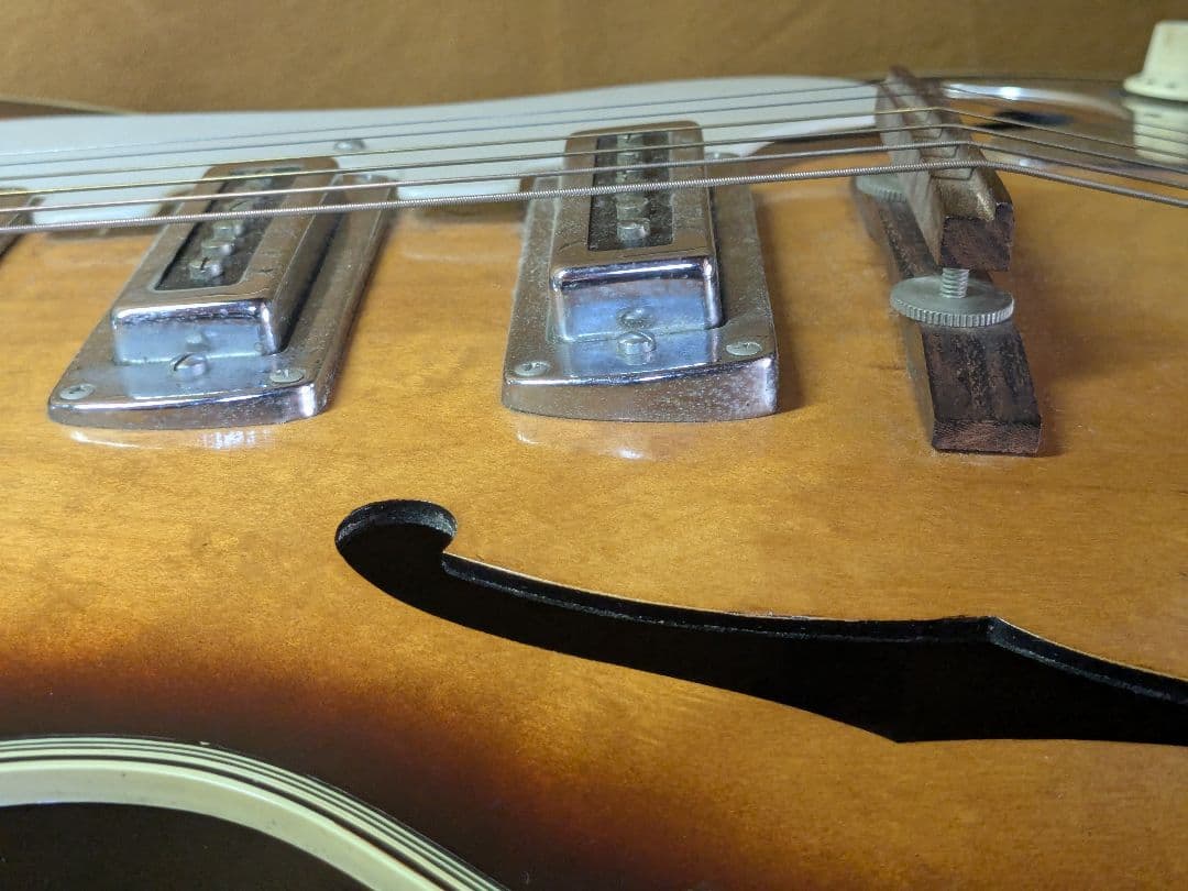 Y*様 テスコ　ep-17 TEISCO　EP-17 エレキギター　フルアコ　ジ