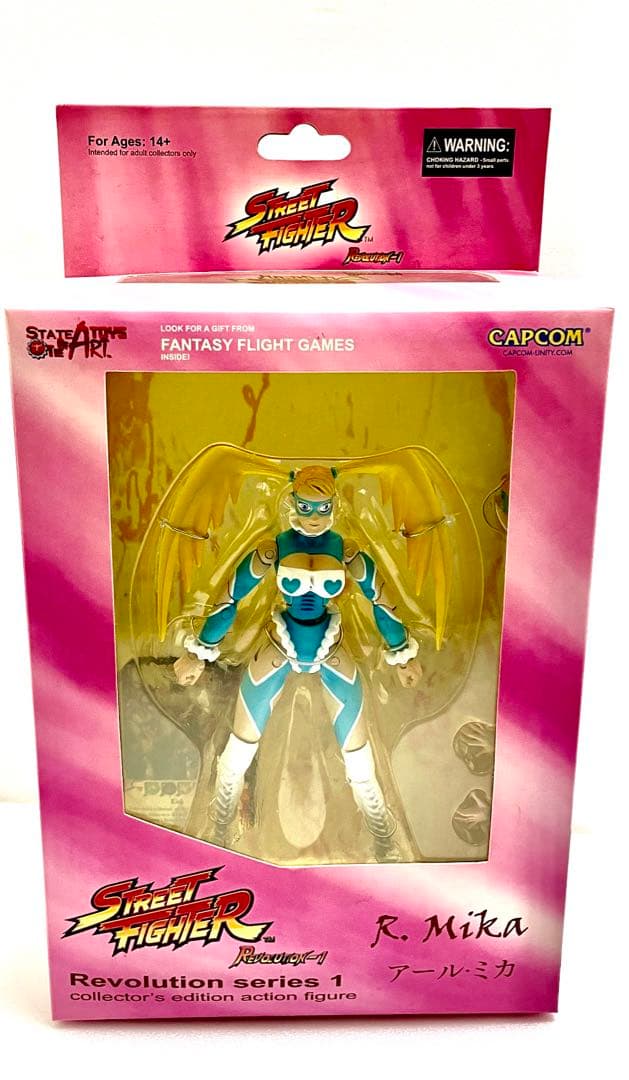【希少】SOTA ストリートファイター　フィギュア　アール・ミカ　レインボーミカ