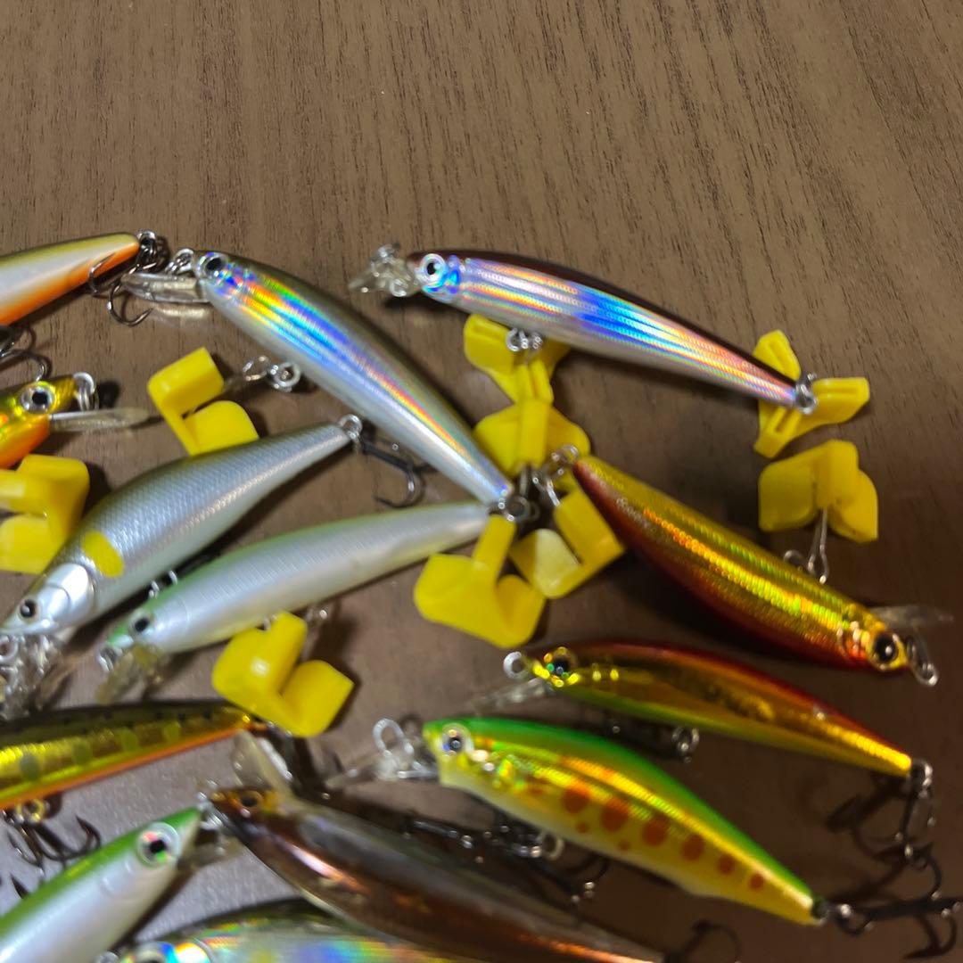 渓流　トラウト　ミノーセット　美品　ヤマメ　イワナ　ハンプバック