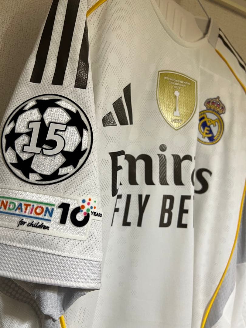 レアル・マドリード　 オーセンティックユニフォーム　まとめ売り 4枚