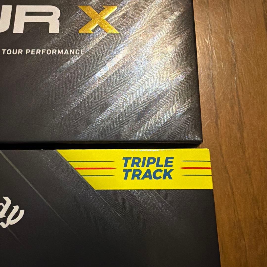 Callaway Chrome Tour X ゴルフボール 2箱セット　NEW