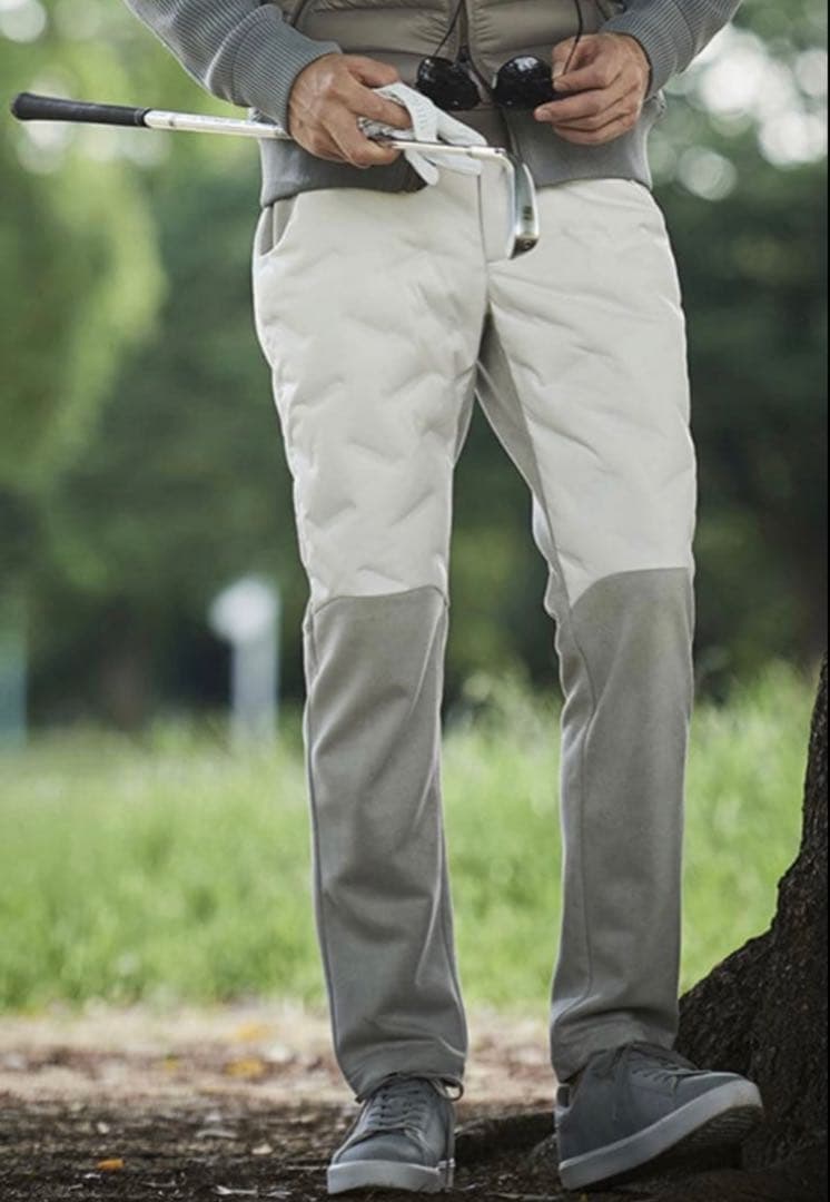 新品2.5万 高級 G-stageダウンハイブリッドパンツ ムータマリン50上品